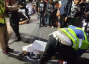 Evakuasi Kilat Sat Lantas, Laka Lantas Renggut Nyawa Pengendara Motor di Siantar