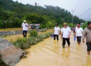 Wabup Taput Tinjau Banjir dan Longsor di Tarutung, Pastikan Penanganan Cepat