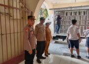 Bhabinkamtibmas Polsek Siantar Timur Monitoring Pendistribusian MBG di SMP Negeri 1 