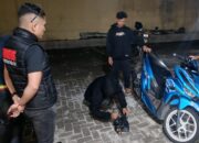 Ciptakan Kamtibmas Kondusif, Polisi Patroli dan Tindak Pengendara Knalpot Brong di Siantar