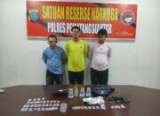 Tim Intel Korem 022/PT Tangkap Tiga Pengedar Sabu di Sibatu-Batu, 18 Gram Diamankan