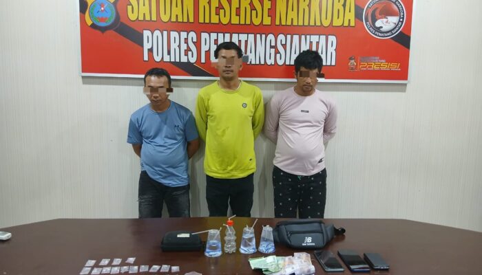 Tim Intel Korem 022/PT Tangkap Tiga Pengedar Sabu di Sibatu-Batu, 18 Gram Diamankan
