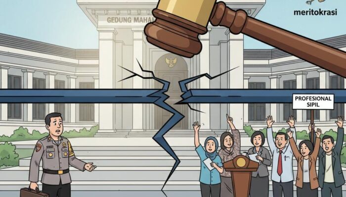 MK Putuskan Polisi Aktif Tak Boleh Lagi Duduki Jabatan Sipil, Harus Mundur atau Pensiun Dulu