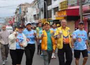 Kapolres Pematangsiantar Hadiri Jalan Sehat Ke- 41 LJFS Tahun 2025