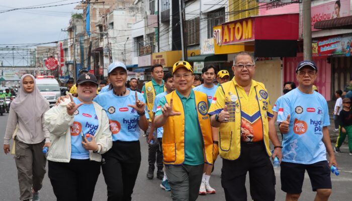 Kapolres Pematangsiantar Hadiri Jalan Sehat Ke- 41 LJFS Tahun 2025