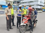 Tingkatkan Kesadaran Masyarakat Taat Pajak,Sat Lantas Polres Pematangsiantar Gelar Razia Gabungan PKB