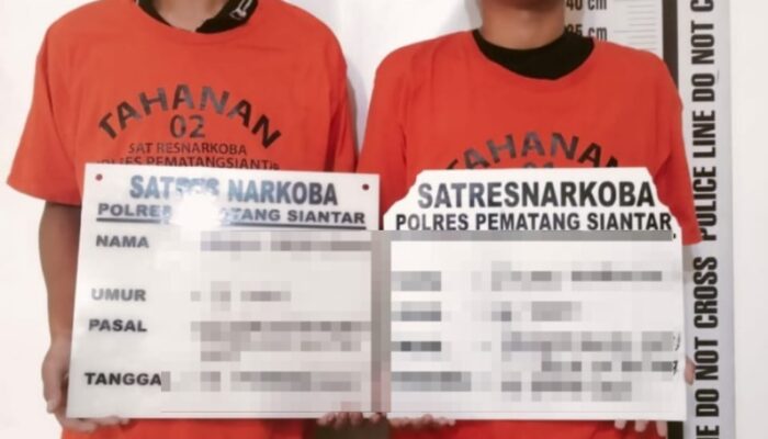 Polres Pematangsiantar Gagalkan Peredaran Ganja, Dua Tersangka Diamankan