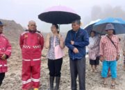 Wabup Humbahas Tinjau Lokasi Bencana di Panggugunan