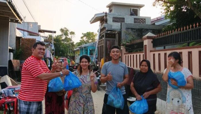 Justar Ritonga Pimpin Langsung Aksi Kemanusiaan Pasukan 08 di Kota Medan