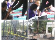 Kebakaran Pagi Buta di Lumban Siagian, Pemkab Taput Beri Dukungan Moril dan Bantuan Sosial