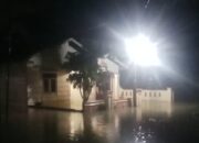 Warga Bangun Sari Mengungsi Akibat Banjir Yang Cukup Parah