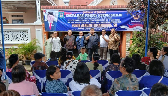 Robin Januarto Manurung: Evaluasi Kontribusi Perusahaan Jadi Kunci PAD Pematangsiantar 2026