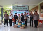 Anjangsana Polres Pematangsiantar Hadirkan Sukacita Natal bagi Anak Panti