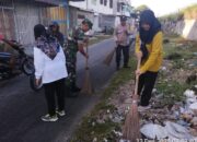 Polsek Siantar Barat Perkuat Kedekatan dengan Warga Lewat Aksi Bersih Lingkungan