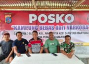 Polres Pematangsiantar Siagakan Personel di Pos Kampung Bebas Narkoba Gang Pulo Kumba