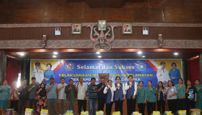 Solidaritas Pasca Bencana, PKK Tapanuli Utara Gelar Doa Keselamatan & Aksi Sosial