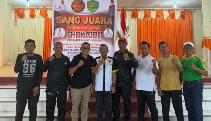 Lewat Kejuaraan Antar Dojo PT ANJ, Shokaido Tapsel Matangkan Atlet Menuju Nasional