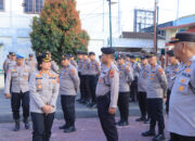 Apel Perdana Bernuansa Internasional, Kapolres Samosir AKBP Rina Sry Nirwana Tarigan Pimpin dengan Bahasa Inggris