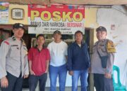 Bhabinkamtibmas Polsek Siantar Marihat Patroli ke Posko Bersinar, Ajak Warga Perangi Narkoba