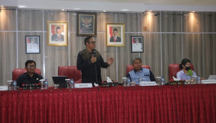 Samakan Persepsi, Bupati Taput Dorong Inovasi dan Kolaborasi Pembangunan 2026