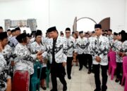 Pengurus Baru Resmi Dilantik, Bupati Humbahas Tegaskan Peran Strategis PGRI