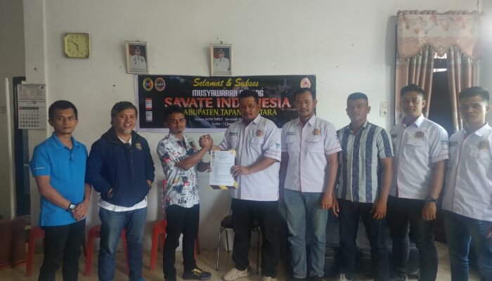 Muscab Savate Taput Digelar, Crisma Rio Sianturi Terpilih Pimpin Federasi Savate Tapanuli Utara