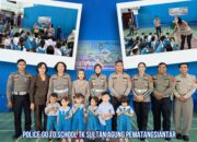 Polisi Sahabat Anak, Sat Lantas Polres Pematangsiantar Tanamkan Kesadaran Berlalu Lintas Sejak Dini