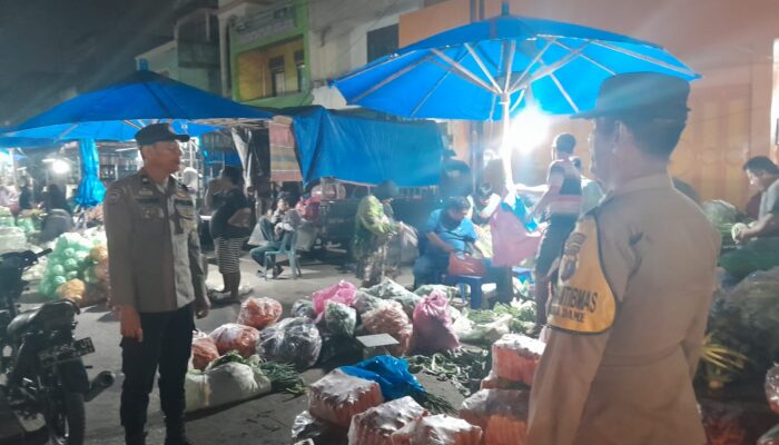 Blue Light Patrol Polsek Siantar Utara Sasar Titik Rawan, Ciptakan Rasa Aman di Malam Hari