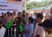 Huntara Diresmikan Mendagri, Bupati Taput Pastikan Warga Tak Lagi Tinggal di Pengungsian