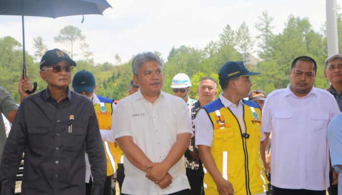 Menteri PU Tinjau SPAM IKK Tarutung, Proyek Air Bersih 100 L/detik Disiapkan