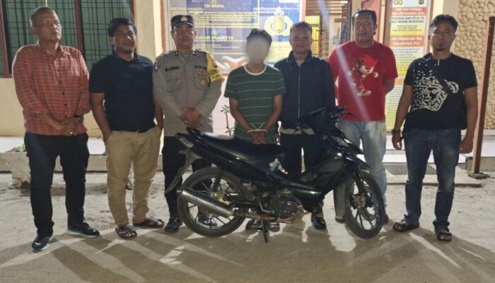 Pinjam Motor dari Pemilik Bengkel, Pria di Gunung Malela Malah Menggadaikannya