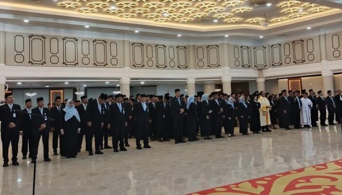 Gubernur Sumut Bobby Nasution Lantik 308 Pejabat Pemprov