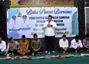 Bupati Vandiko dan Wabup Ariston Buka Puasa Bersama Umat Muslim Samosir