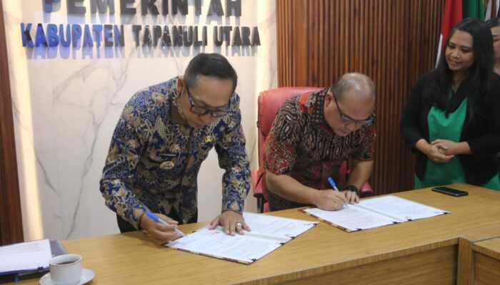 Pemkab Taput–IT Del Teken MoU, Fokus Inovasi Teknologi dan Pertanian