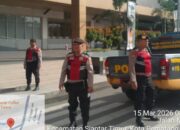 Patroli Minggu Pagi, Sat Samapta Polres Pematangsiantar Sasar Titik Keramaian Kota