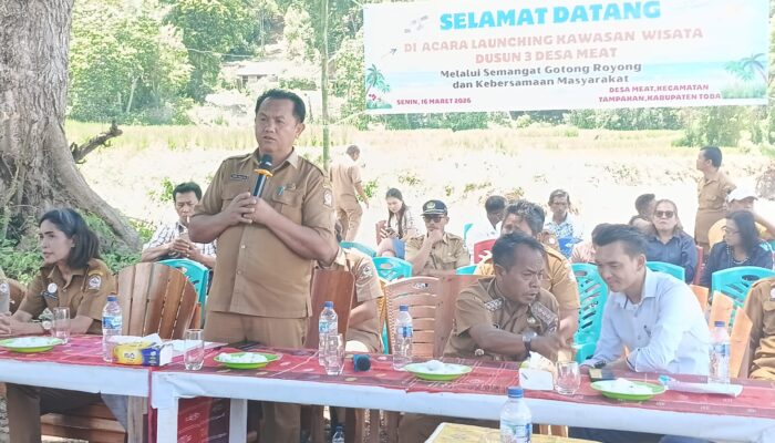 Destinasi Wisata Baru di Toba! Pantai Dusun III Desa Meat Diresmikan