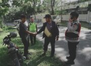 Tabrakan Dua Motor di SM Raja Siantar, Kapolsek Siantar Martoba Mediasi di TKP