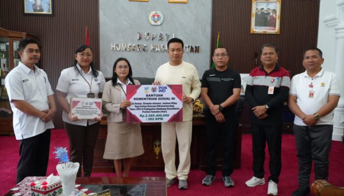 202 Keluarga Terdampak Bencana di Humbahas Dapat Bantuan Sebesar Rp2,5 Miliar Lebih