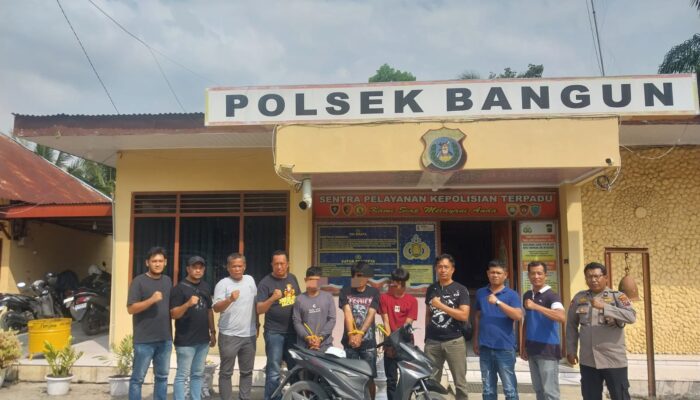 Tiga Pelaku Curanmor Ditangkap Polisi Kurang dari Sepekan di Simalungun