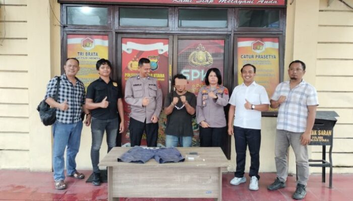 Pelaku Pencurian Mesin AC Kantor KSDA Dibekuk di Loket Bus Sejahtera Siantar