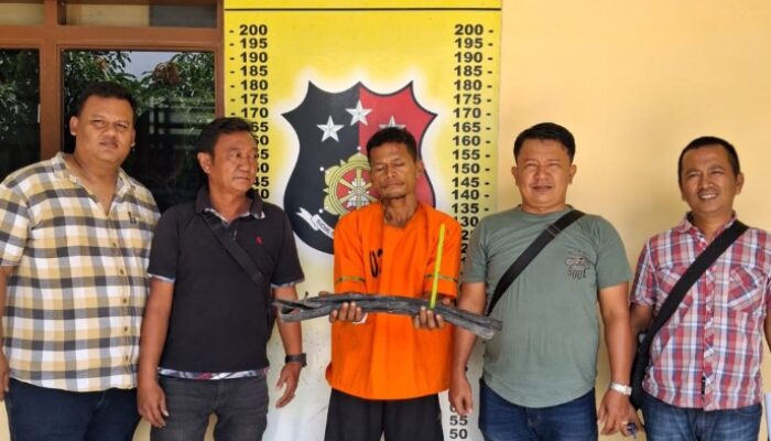 Buron 1,5 Tahun, “Harimau” di Simalungun Akhirnya Ditangkap Polisi di Depan Bengkel