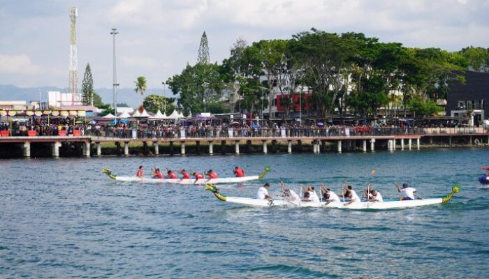 Lomba Solu Bolon HUT ke-27 Toba Diserbu Penonton, Tim Samosir Raih Juara