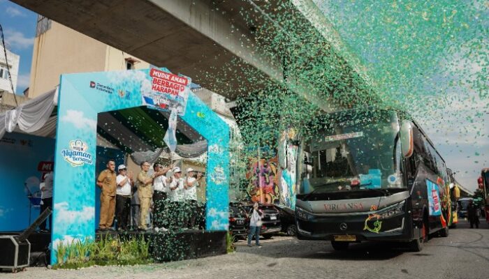 Pegadaian Kanwil I Medan Berangkatkan 250 Pemudik Gratis ke Lima Kota Tujuan