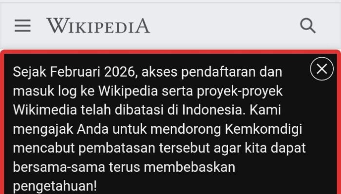 Komunitas Wikimedia Serukan #AkuWikipedia, Desak Kemkomdigi Segera Buka Akses Login