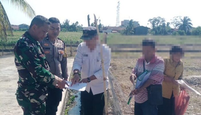 Warga Berselisih Soal Parit di Marihat Jaya, Polisi Siantar Turun Tangan Lakukan Mediasi