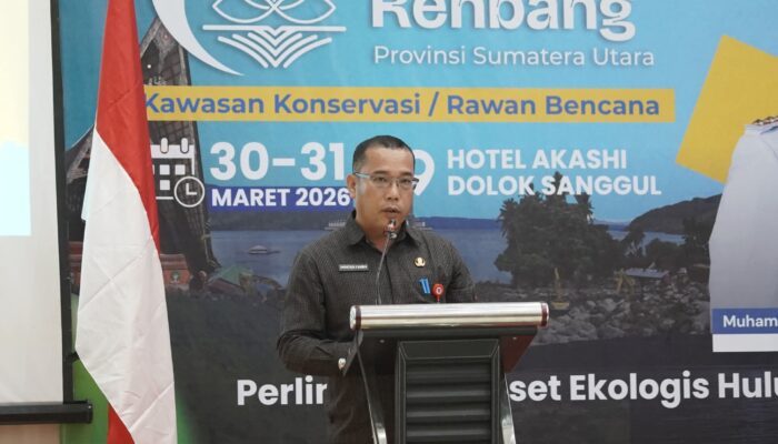 Hadiri Rakortekrenbang Sumut, Pemkab Humbahas Desak Perhatian Khusus untuk Jalan Pakkat–Barus