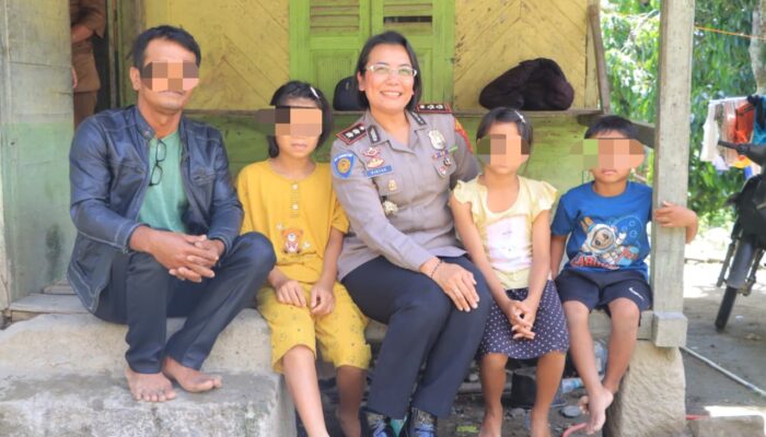 Dianiaya Ibu Tiri, Anak di Samosir Dapat Perhatian Khusus dari Kapolres