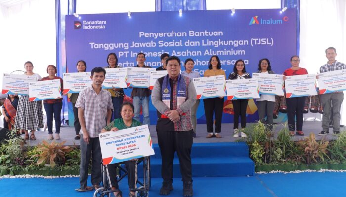 INALUM Gelontorkan Bantuan TJSL di Samosir, Sentuh Pendidikan hingga UMKM