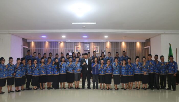 47 Kepsek Dilantik di Taput, Ditantang Kuasai AI untuk Dongkrak Mutu Sekolah