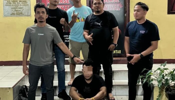 Gondol HP dan Kuras Rp20 Juta di Parkiran Indomaret Siantar, Pelaku Ditangkap Polisi